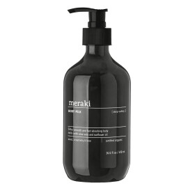 Meraki Tělové mléko Deep Valley 490 ml, šedá barva, plast