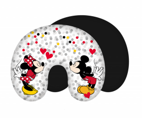 Jerry Fabrics Cestovní polštářek Mickey and Minnie Dots