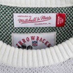 Mitchell & Ness Pánská mikina Philadelphia Eagles NFL Retro Helmet Crew Sweater Velikost: 2XL