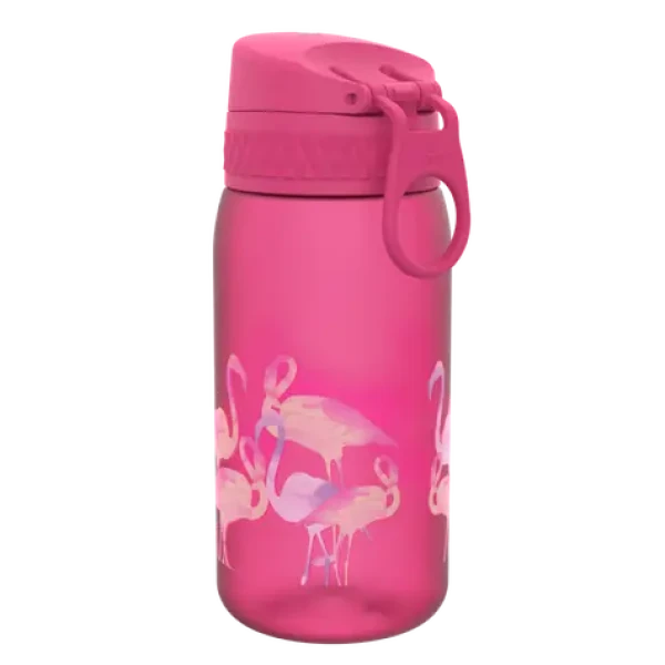 Ion8 One Touch Dětská láhev Flamingos 350 ml (0619098086515)