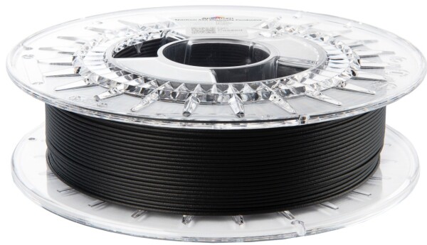 Vzorek ASA elektricky vodivý filament 1,75 mm Spectrum 20m černý