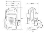 EASY PUMP EASY DW 400, kalové čerpadlo