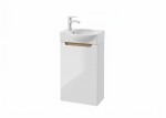 Koupelnová skříňka s umyvadlem Naturel Stilla 39x60x22 cm bílá lesk STILLAD04008UBL STILLAD04008UBL