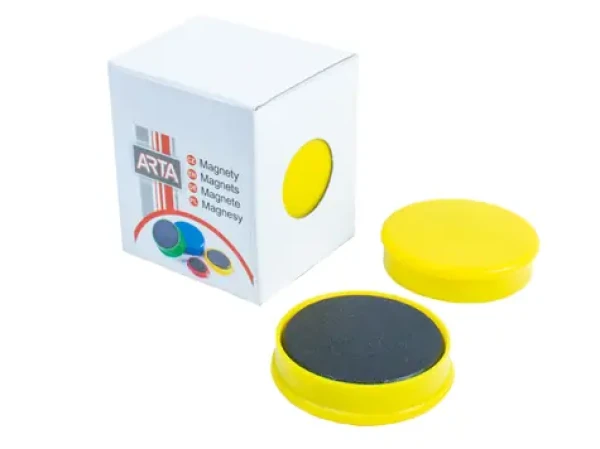 ARTA Magnety průměr 40mm žluté (4ks v balení) (DI-M40-zluta)