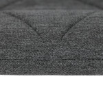 Jídelní židle, šedá, látka, CT-285 GREY2