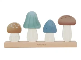 Little Dutch Houby dřevěné skládací Forest Friends