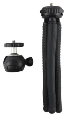 Puluz PU435 Mini Octopus / Stativ / ohebné nohy / kulová hlava 360° / závit 1/4" / do 2 kg (PU435)