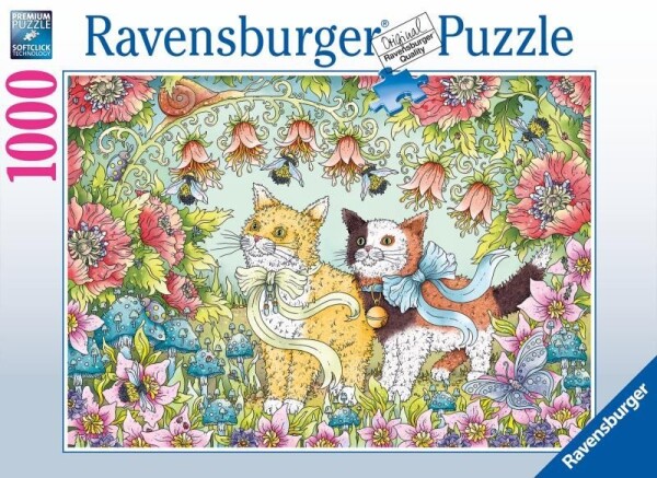 Ravensburger Kočičí přátelství 1000 dílků