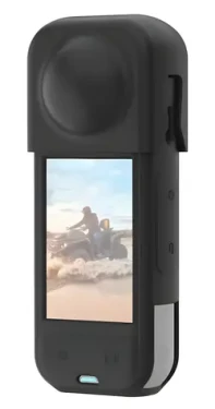 Puluz PU757B černá / Silikonové pouzdro / pro Insta360 X5 / s krytem objektivu (PU757B)