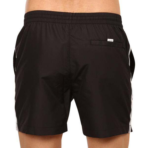 Pánské plavky KM0KM00741 BEH černé - Calvin Klein 3XL