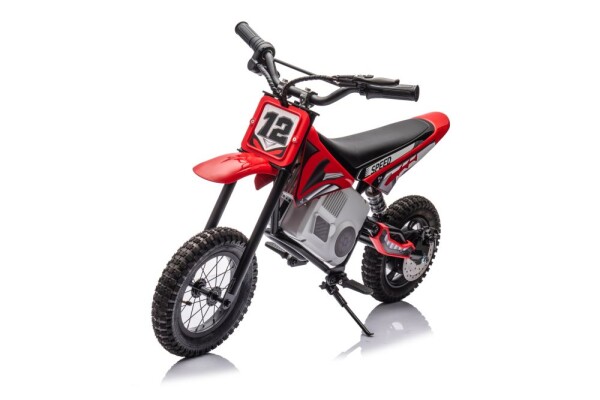 Mamido Dětská elektrická motorka Cross 350W 36V červená
