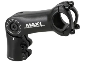 MAX1 stavitelný představec 90°/31,8 mm černý 90 mm