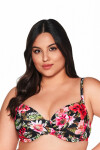 PLAVKOVÁ PODPRSENKA SK 219 FLORAL FLORAL 80E