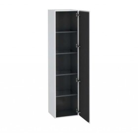 DURAVIT - L-Cube Vysoká skříňka 176x40x36 cm, panty vpravo, bílá mat LC1180R1818