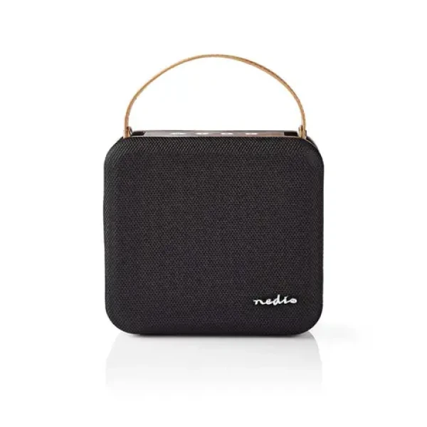 NEDIS SPBT35100BN - Bluetooth® Reproduktor / Černá - Hnědá / 45 W / Vodotěsný / Přenosná Rukojeť (SPBT35100BN)