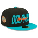 New Era Pánská kšiltovka Miami Dolphins NFL 2022 Draft On-Stage 59FIFTY Fitted Velikost: 7 1/4