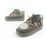 D.Franklin dámské sněhule zimní módní zateplené boty šedé dámské 39