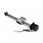 CNC lineární pohon s krokovým motorem T8x8 - 500 mm