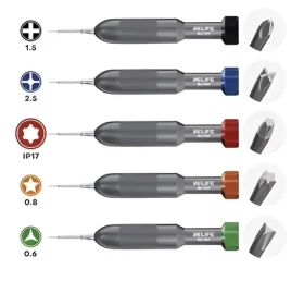 Relife RL-717A Rocket Head / Sada šroubováků / pro opravy elektroniky (57983128779)
