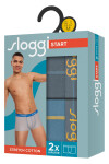 BOXERKY SLOGGI MEN START HIPSTER 2PACK V011 SMĚS BAREV XL
