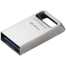 Kingston DataTraveler® Micro USB flash disk 64 GB stříbrná DTMC3G2/64GB USB 3.2 (Gen 1x1) - KINGSTON DataTraveler Micro 64GB DTMC3G2/64GB