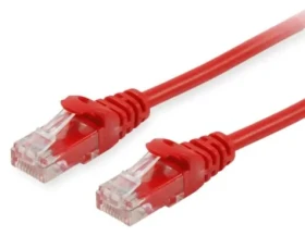 Equip červená / Patch kabel / Cat6 / U/UTP / RJ-45 / 7,5 m (625425)