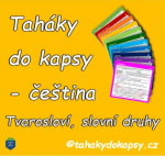 Taháky do kapsy Čeština: Tvarosloví, slovní druhy (knížka) Zuzana Zelená