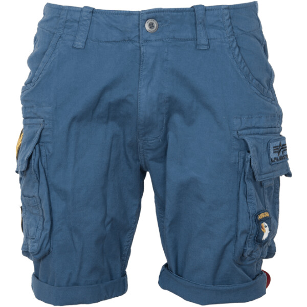 Alpha Industries Kalhoty krátké Crew Short Patch new navy 36