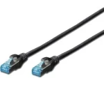 Digitus černá / Patch kabel / Cat5e / SF/UTP / 1 m / RJ45-RJ45 (DK-1532-010/BL)