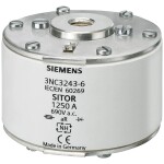 Siemens 3NC32416B sada pojistek Velikost pojistky = 2 1000 A 690 V 3 ks