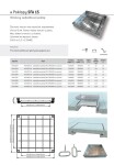 MEA Deck AL poklop zadlažďovací 600x900 mm v. 75 mm hliník A15 1,5 t