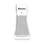 Netlačící ponožky Steven art.018 bílá 35-38