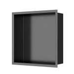 Vestavná polička SAT Aurum gun metal 33x33 cm SATAURN3030BGM SATAURN3030BGM