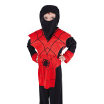 Dětský kostým Ninja červený, vel. S
