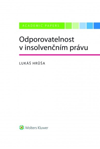 Odporovatelnost v insolvenčním právu