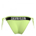 Dámské plavkové kalhotky KW0KW02508 MOT neonově žluté Calvin Klein