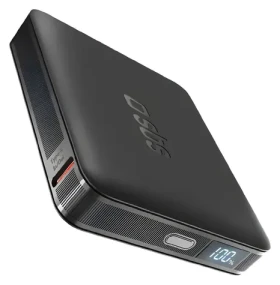 SBS PowerBank 5000 mAh černá / Powerbanka / 10 W / LCD displej / USB-C
