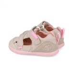 Dívčí barefoot sandály LONA BASICA BEIGE Y ROSA Biomecanics 262191-F884 - 23