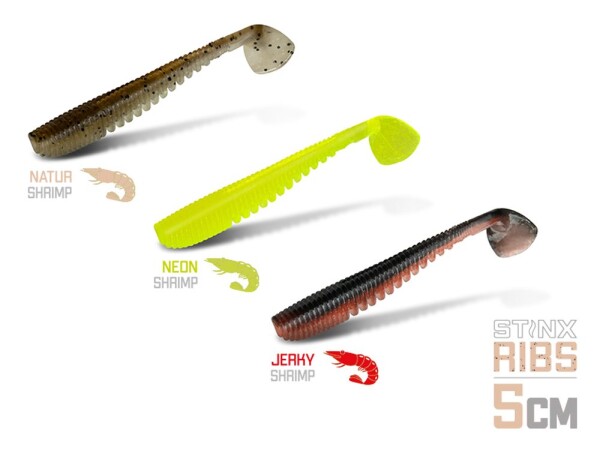 Delphin Umělá nástraha B! StinxRibs Shrimp 20ks,Delphin Umělá nástraha B! StinxRibs Shrimp 20ks