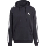 Pánská mikina 3-Stripes Hoodie M IB4028 Černá vzor - Adidas černá s bílou L