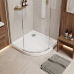 REA - Akrylátová LOOK sprchová vanička 80x80 - bílá REA-K7908