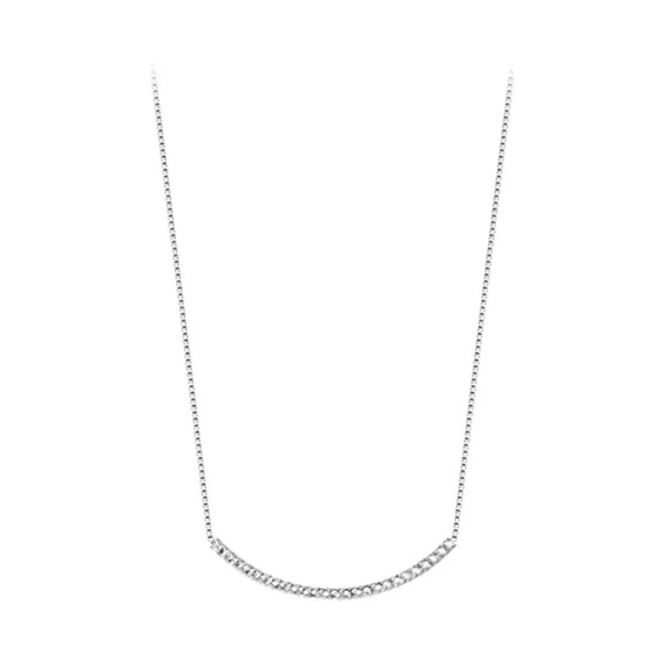 Stříbrný náhrdelník Jingling - stříbro 925/1000, Stříbrná 44 cm + 5 cm (prodloužení)