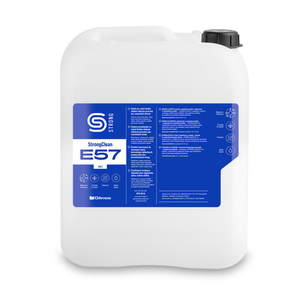 Strong StrongClean E57- rychloschnoucí eko čistič citlivých povrchů 10 l