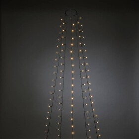 Konstsmide 6487-870 LED světelný plášť na vánoční stromeček vnitřní přes napájecí zdroj do zásuvky Počet žárovek 200 LED N/A lze řídit prostřednictvím
