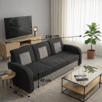 Pohovka Panama - Gomez 11/ Gomez 5 látka: Gomez 11/ Gomez 5