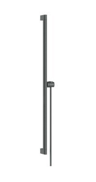 HANSGROHE - Unica Sprchová tyč 95 cm, se sprchovou hadicí, kartáčovaný černý chrom 24403340