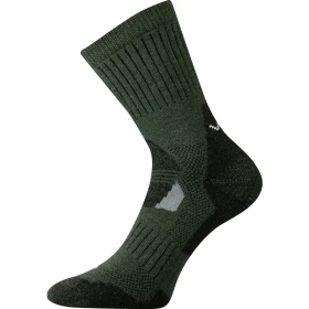 VOXX Ponožky zimní thermo z merino STABIL se stříbrem KHAKI 39-42 103556