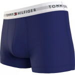 Pánské boxerky 3P TRUNK PRINT UM0UM02768 0W2 modré Tommy Hilfiger