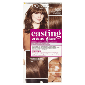 L'Oréal Paris Casting Creme Gloss semipermanentní barva na vlasy 600 světlý kaštan, 48+72+60ml