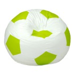 FRONTI Dětský taburet MÍČ 50 cm - bílá + zelená